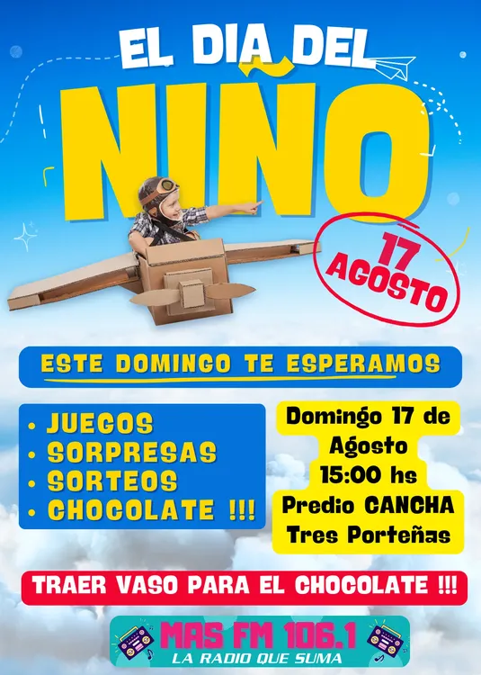 FLAYER DIA DEL NIÑO FARANDULA Y RIFA